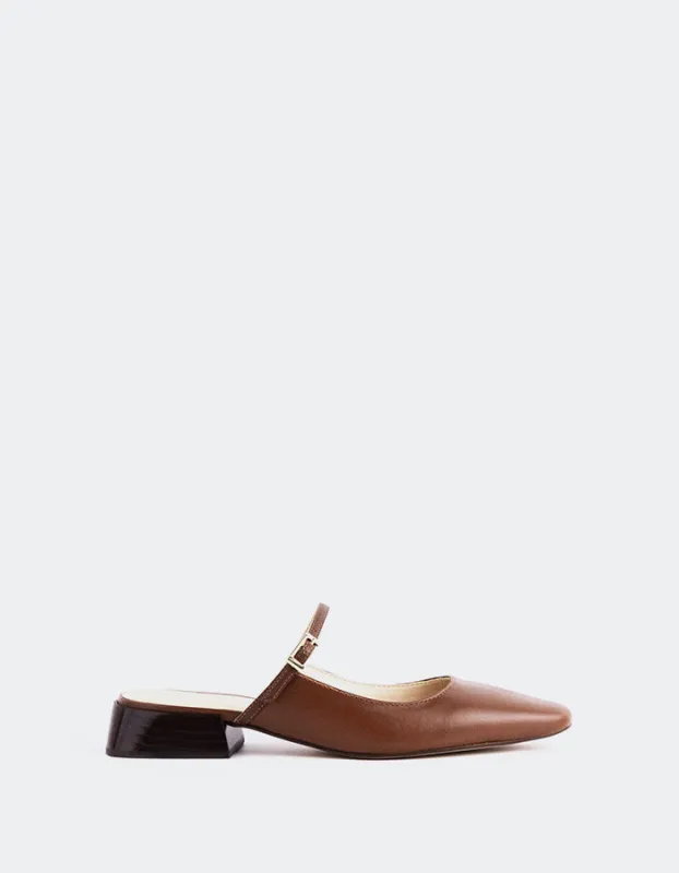 Calantha Cognac Leather sold by L'Intervalle