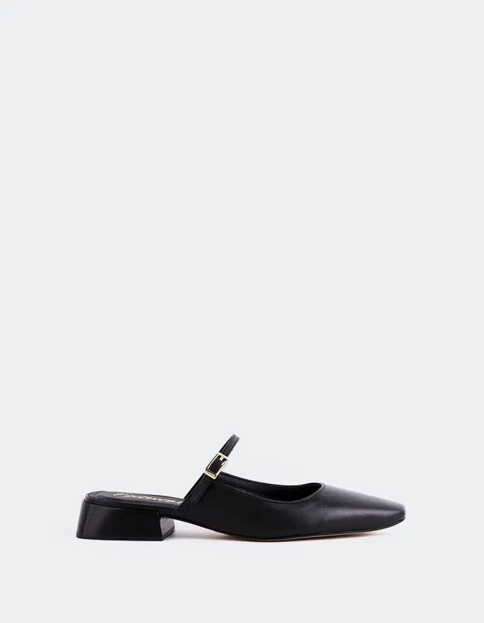 Calantha Black Leather sold by L'Intervalle