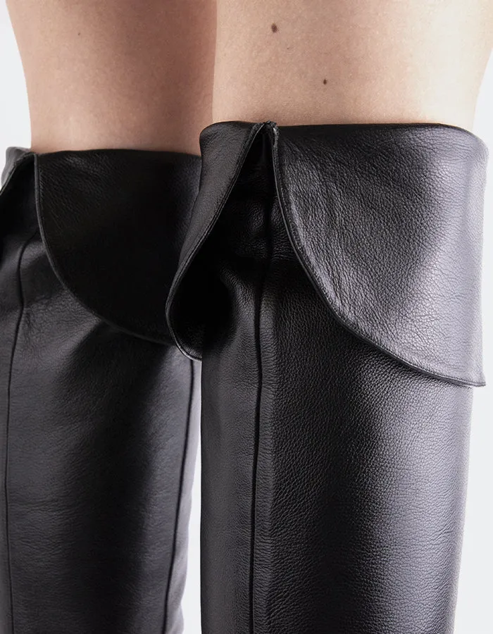 Hazley Black Leather sold by L'Intervalle product image thumbnail 5