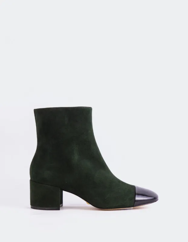 Rozalie Green Suede sold by L'Intervalle