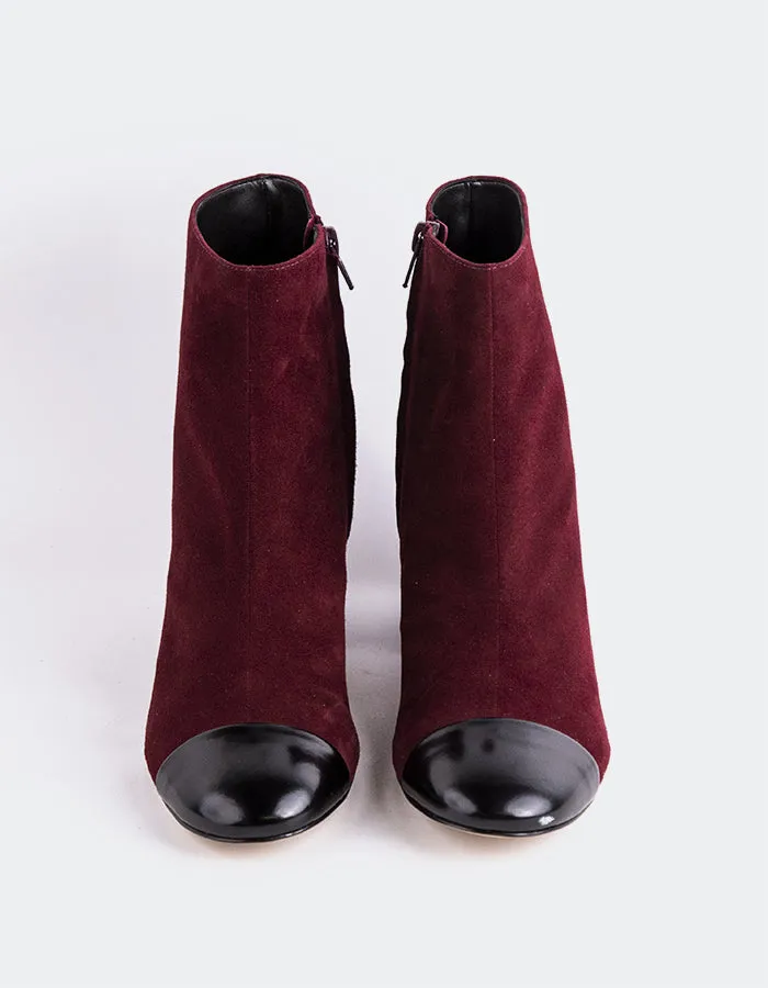 Rozalie Burgundy Suede sold by L'Intervalle product image thumbnail 5