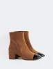 Rozalie Cognac Suede sold by L'Intervalle