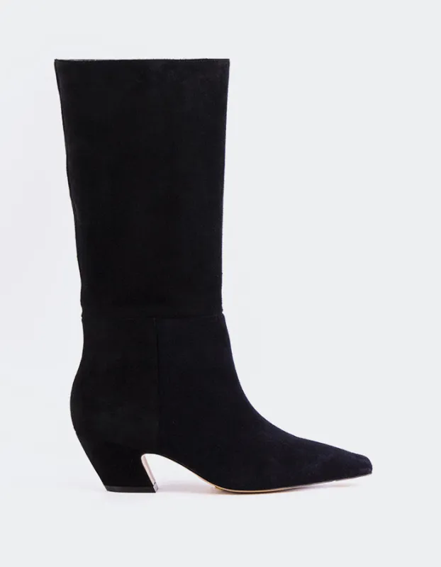 Renesme Black Suede sold by L'Intervalle