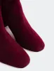 Gracyn Burgundy Suede sold by L'Intervalle