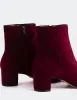 Gracyn Burgundy Suede sold by L'Intervalle
