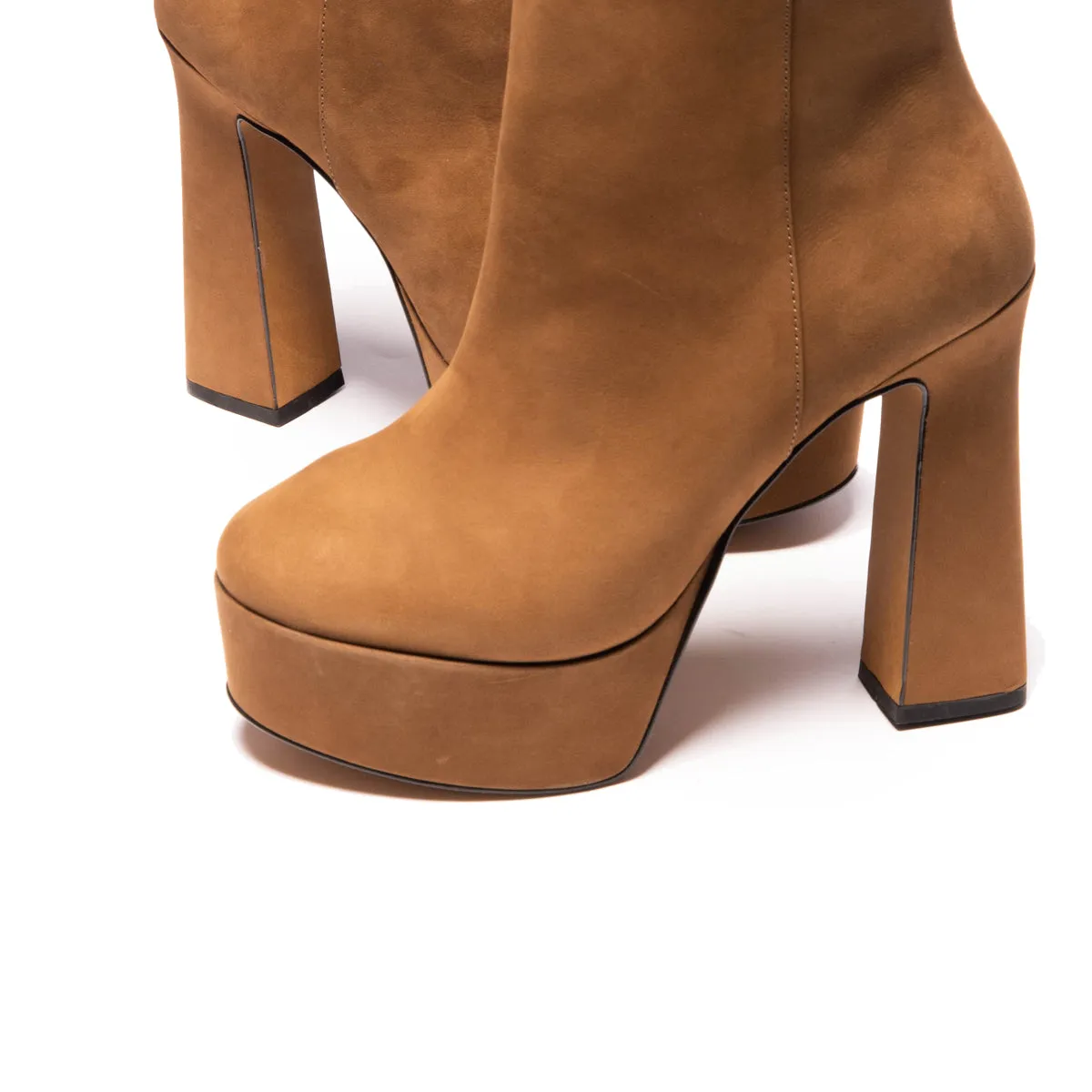 Ria Light Brown Nubuck sold by L'Intervalle product image thumbnail 2