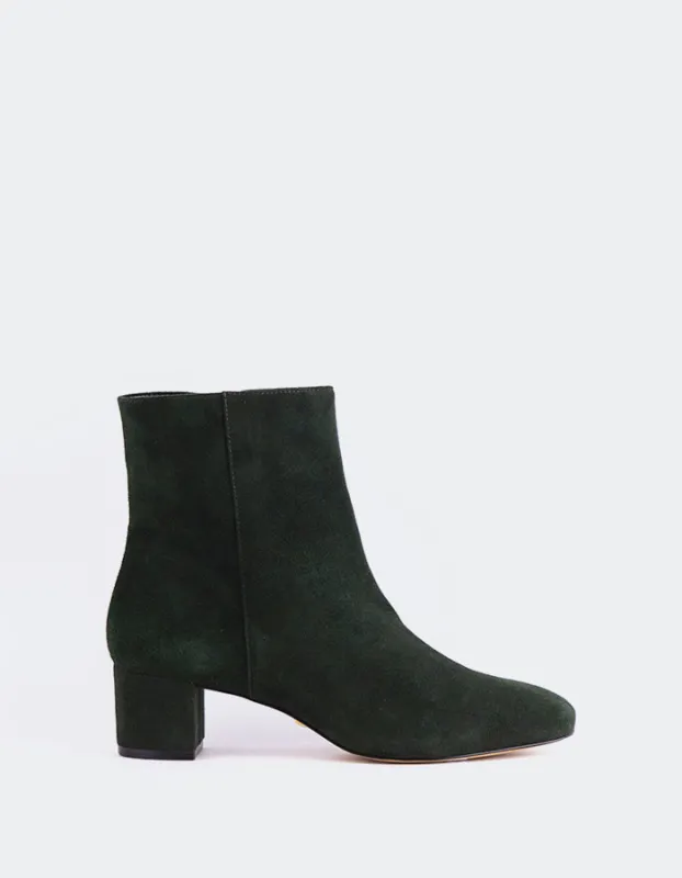 Gracyn Green Suede sold by L'Intervalle