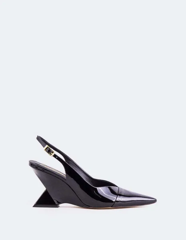 Cressida Black Patent sold by L'Intervalle