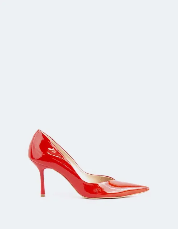 Liora Red Naplack sold by L'Intervalle