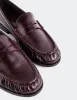 Luchino Burgundy Leather sold by L'Intervalle
