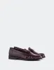 Luchino Burgundy Leather sold by L'Intervalle
