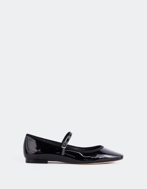 Casilina Black Patent sold by L'Intervalle