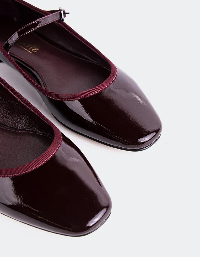 Casilina Burgundy Patent sold by L'Intervalle product image thumbnail 2