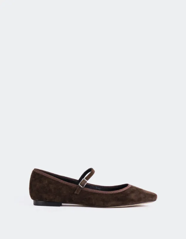 Casilina Brown Suede sold by L'Intervalle