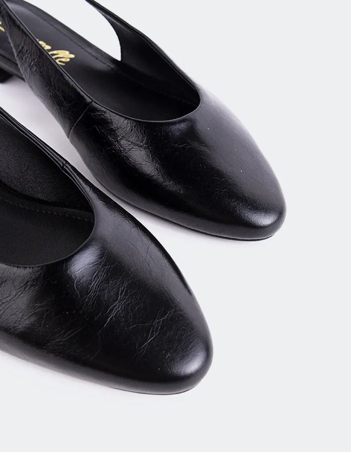 Brassia Black Leather sold by L'Intervalle product image thumbnail 2