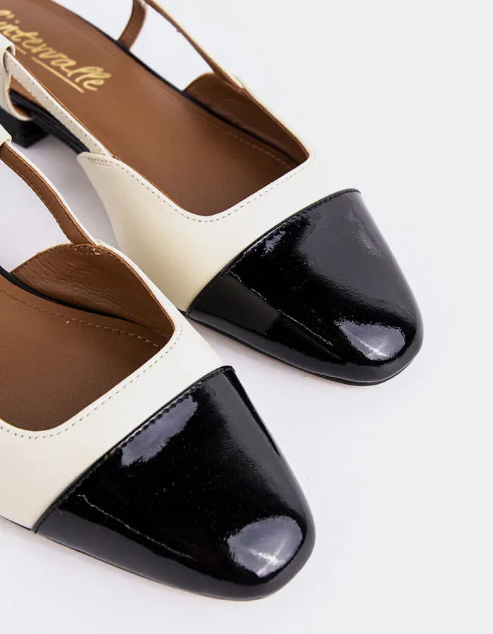 Chysis Black/Off White Patent sold by L'Intervalle product image thumbnail 2