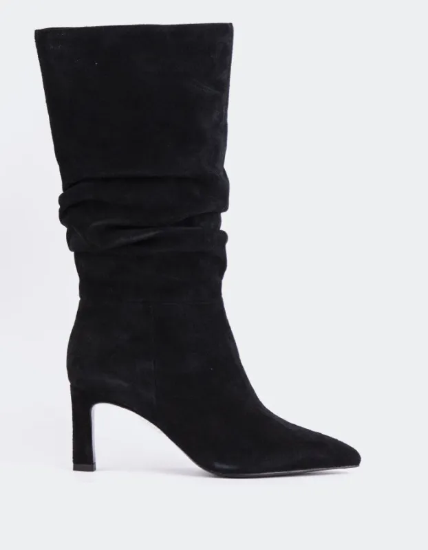 Davila Black Suede sold by L'Intervalle