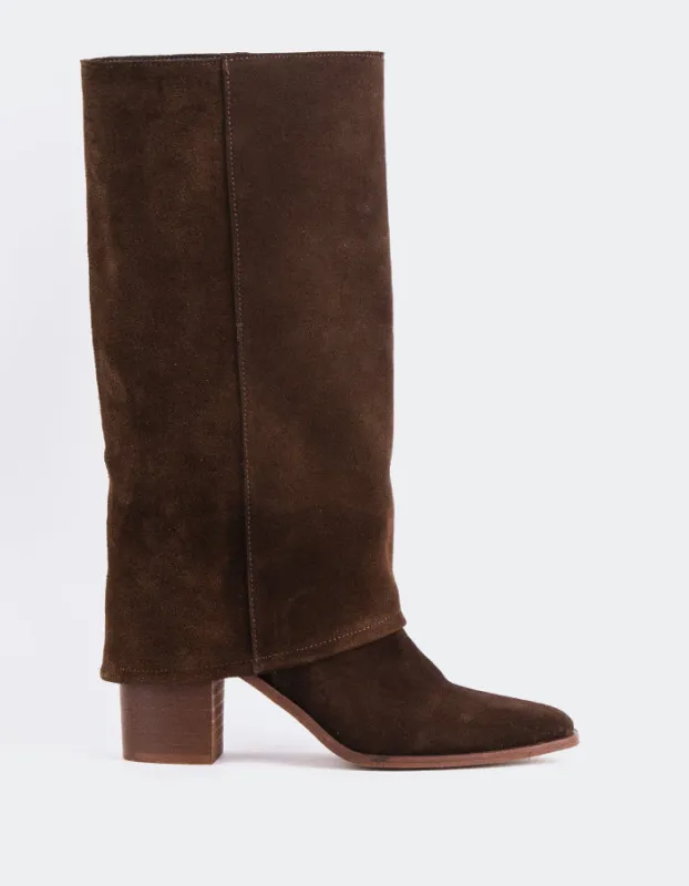 Frigg Brown Suede sold by L'Intervalle