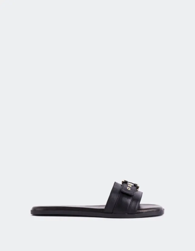 Sherra Black Leather sold by L'Intervalle