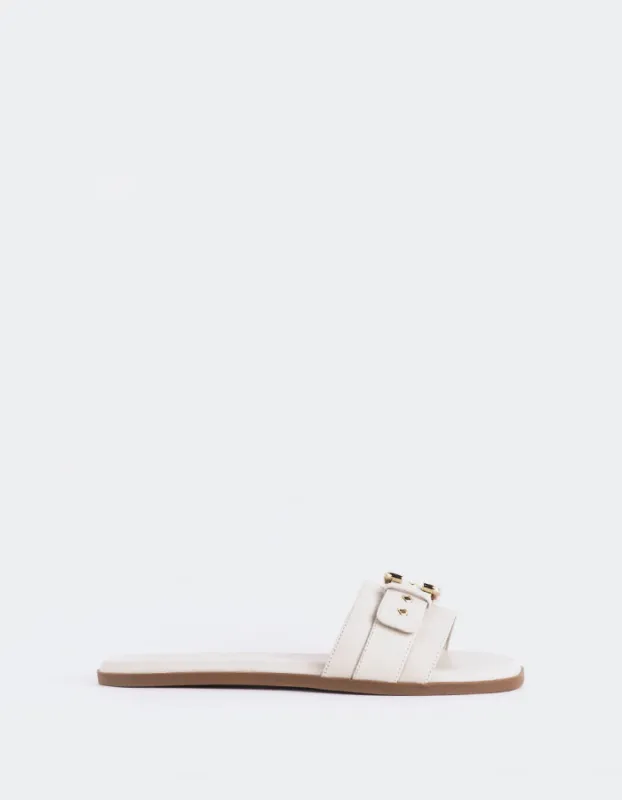Sherra Off White Leather sold by L'Intervalle