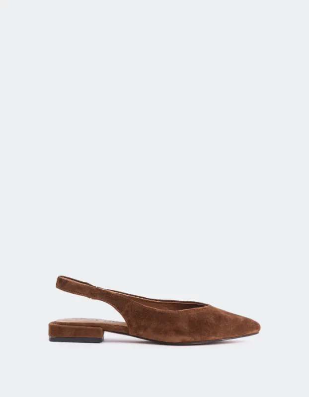 Cattleya Brown Suede sold by L'Intervalle