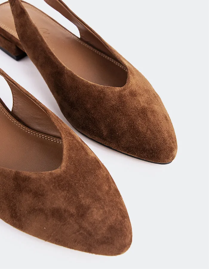 Cattleya Brown Suede sold by L'Intervalle product image thumbnail 2