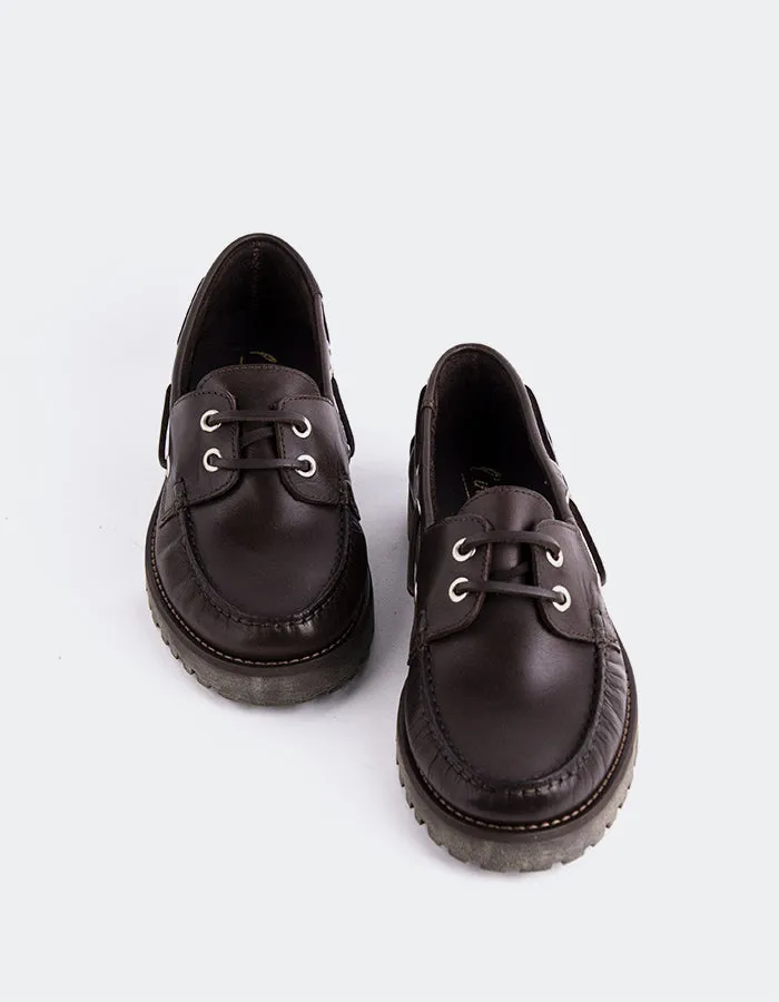 Gaia Brown Leather sold by L'Intervalle product image thumbnail 5