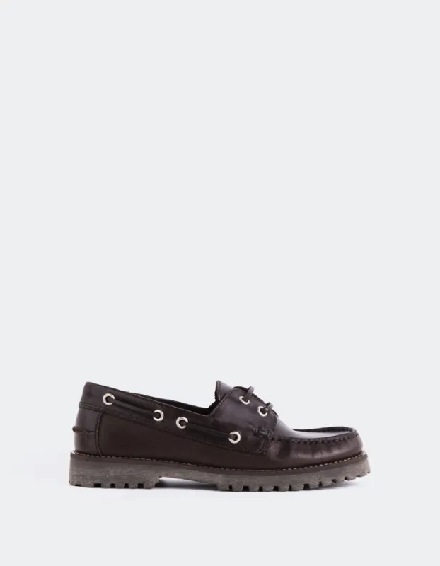 Gaia Brown Leather sold by L'Intervalle
