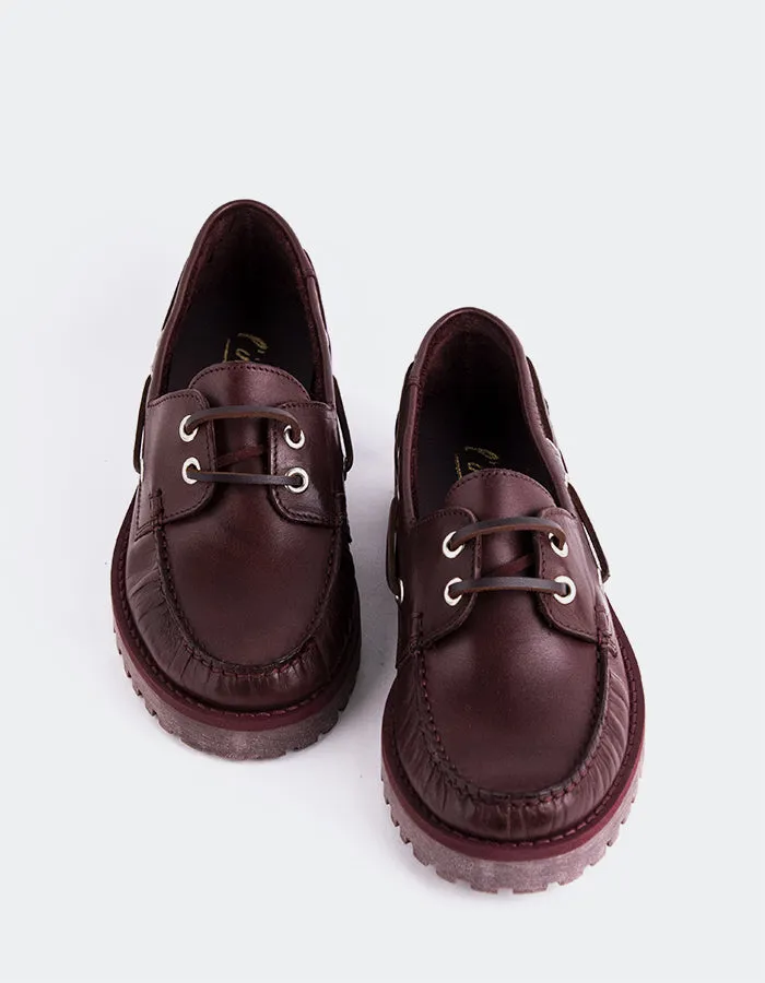 Gaia Burgundy Leather sold by L'Intervalle product image thumbnail 5