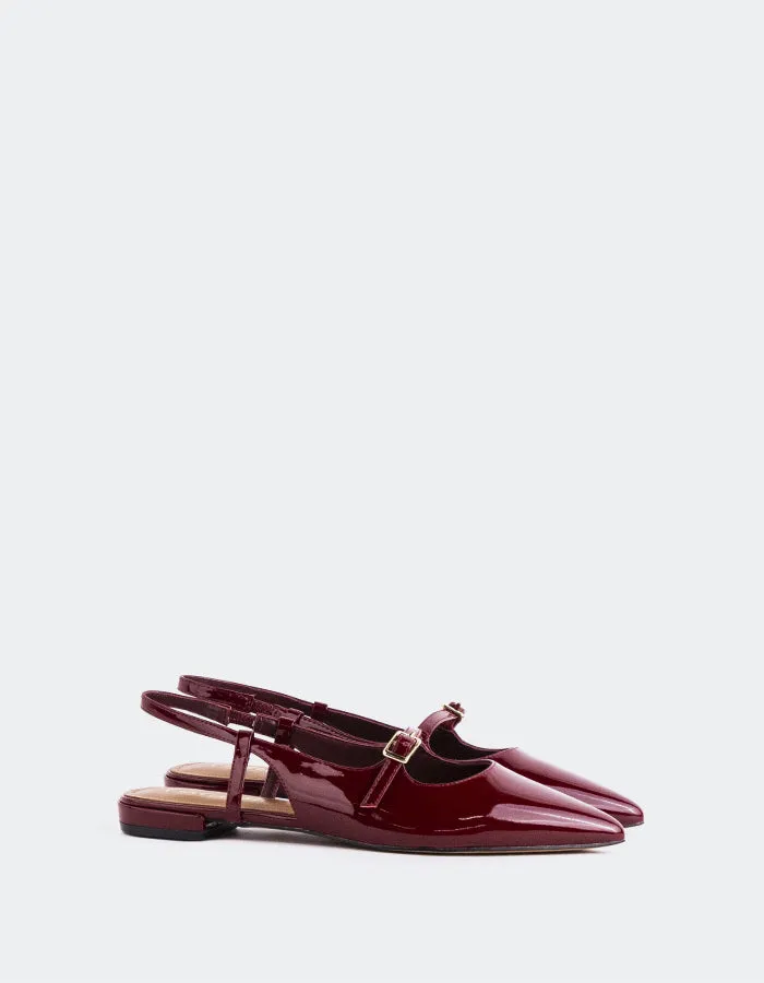 Ludisia Burgundy Patent sold by L'Intervalle product image thumbnail 4