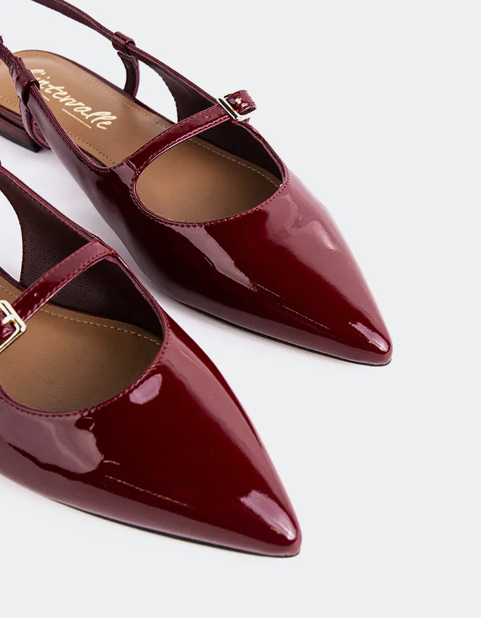 Ludisia Burgundy Patent sold by L'Intervalle product image thumbnail 2