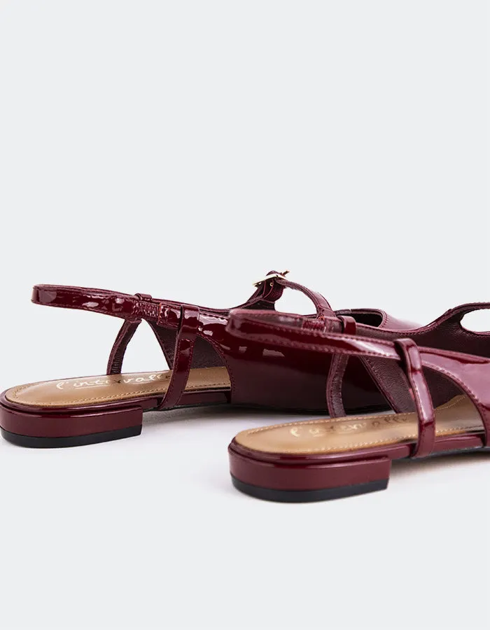 Ludisia Burgundy Patent sold by L'Intervalle product image thumbnail 5