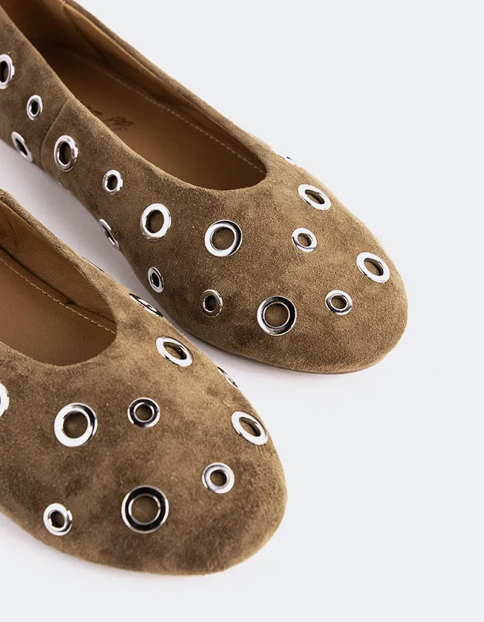 Ohrid Taupe Suede sold by L'Intervalle product image thumbnail 2