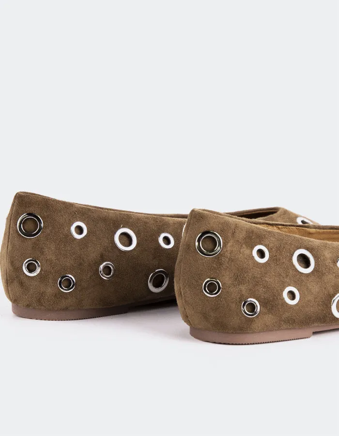 Ohrid Taupe Suede sold by L'Intervalle product image thumbnail 4