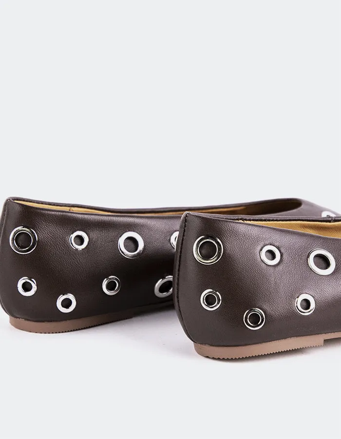 Ohrid Brown Leather sold by L'Intervalle product image thumbnail 4