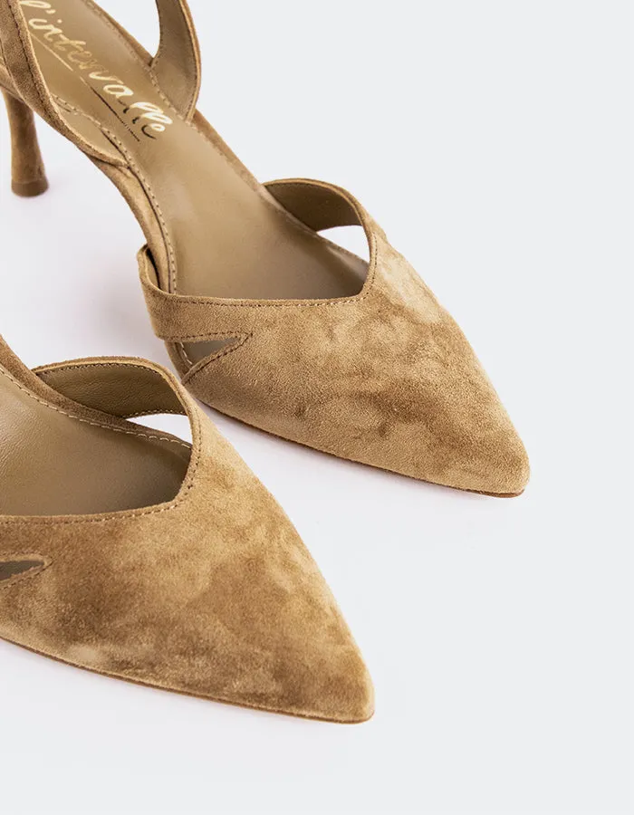 Vescia Taupe Suede sold by L'Intervalle product image thumbnail 2