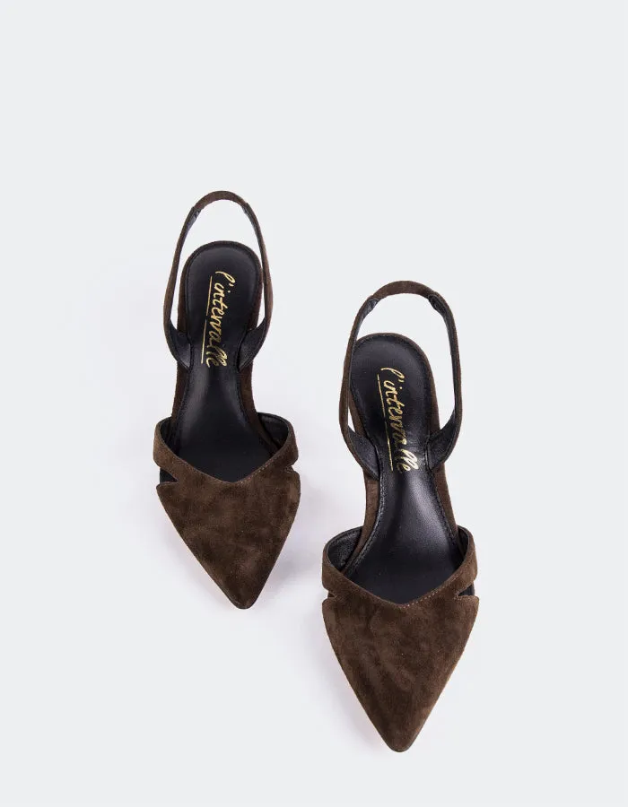 Vescia Brown Suede sold by L'Intervalle product image thumbnail 5