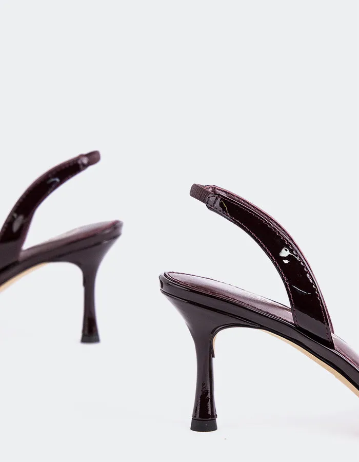 Vescia Burgundy Patent sold by L'Intervalle product image thumbnail 4