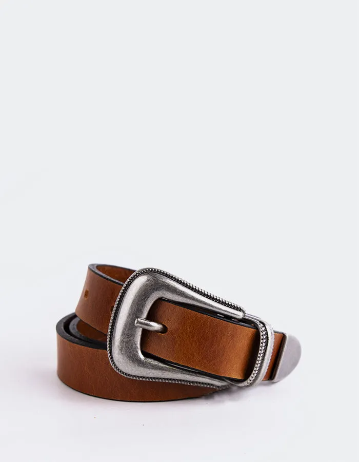 Beltrix Cognac Leather sold by L'Intervalle