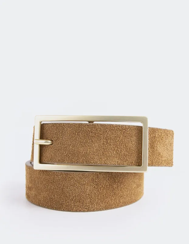 Strava Cognac Suede sold by L'Intervalle