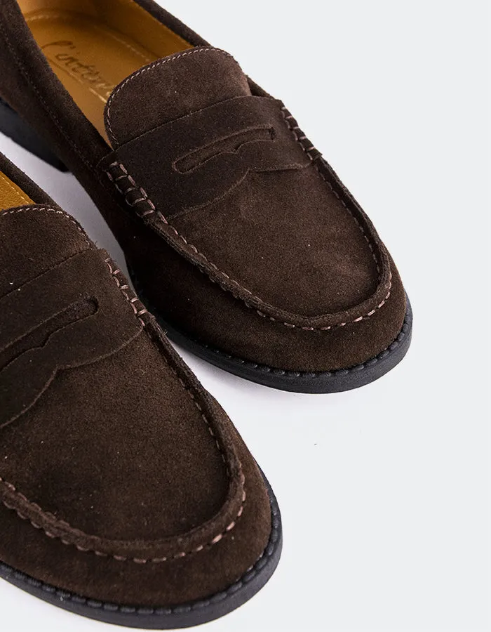 Lettine Brown Suede sold by L'Intervalle product image thumbnail 2