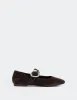 Vady Brown Suede sold by L'Intervalle
