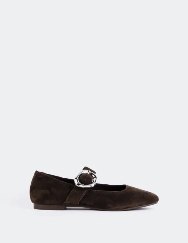 Vady Brown Suede sold by L'Intervalle