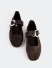 Vady Brown Suede sold by L'Intervalle