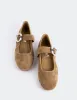 Vady Taupe Suede sold by L'Intervalle