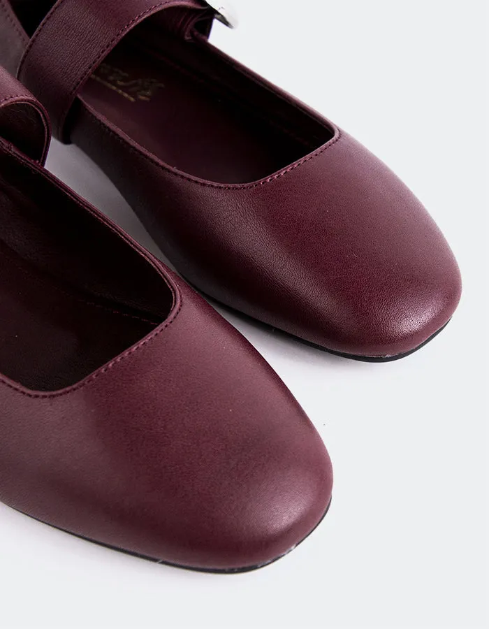 Vady Burgundy Leather sold by L'Intervalle product image thumbnail 4