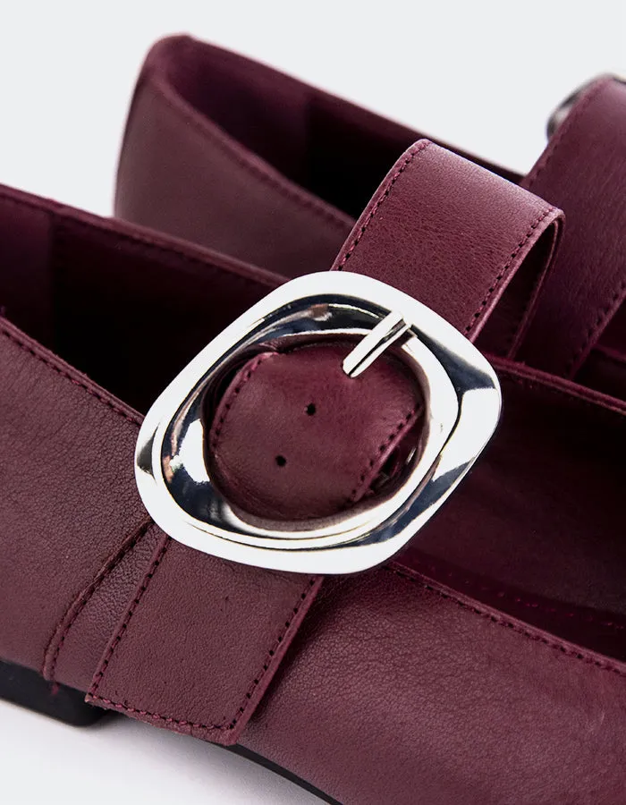 Vady Burgundy Leather sold by L'Intervalle product image thumbnail 2