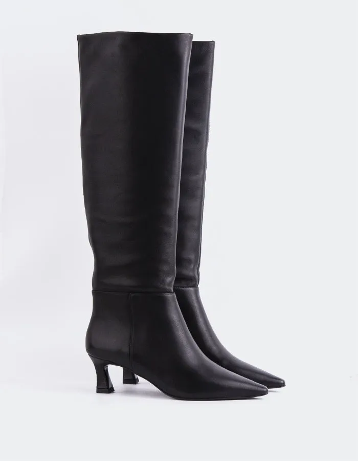 Sorene Black Leather sold by L'Intervalle product image thumbnail 3