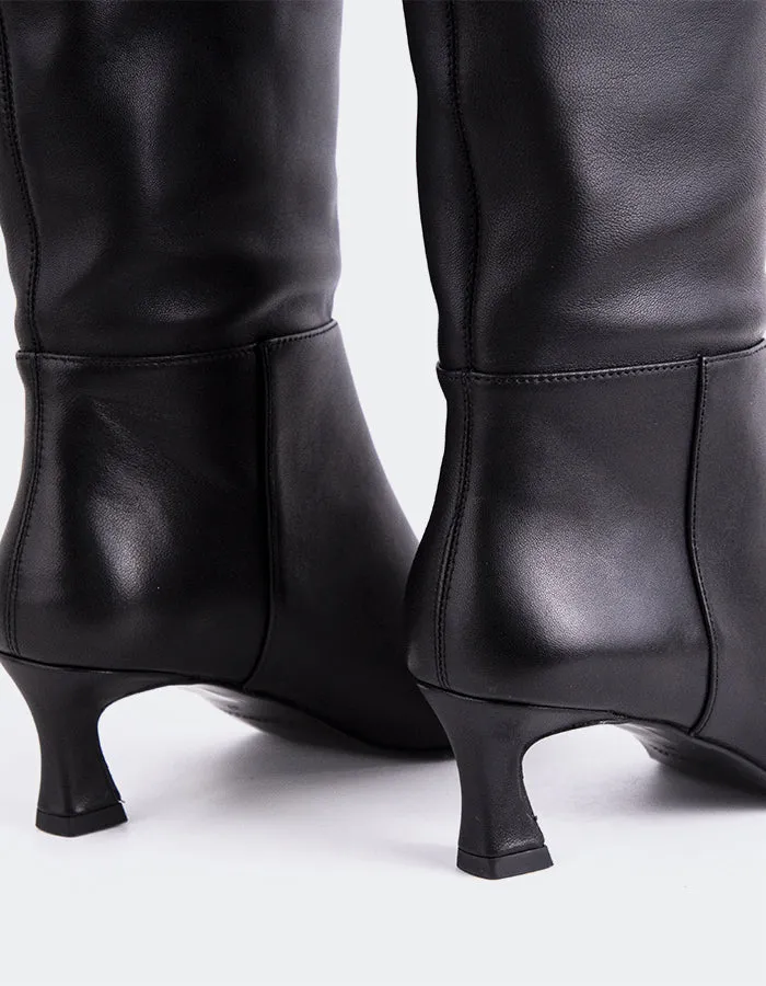 Sorene Black Leather sold by L'Intervalle product image thumbnail 4