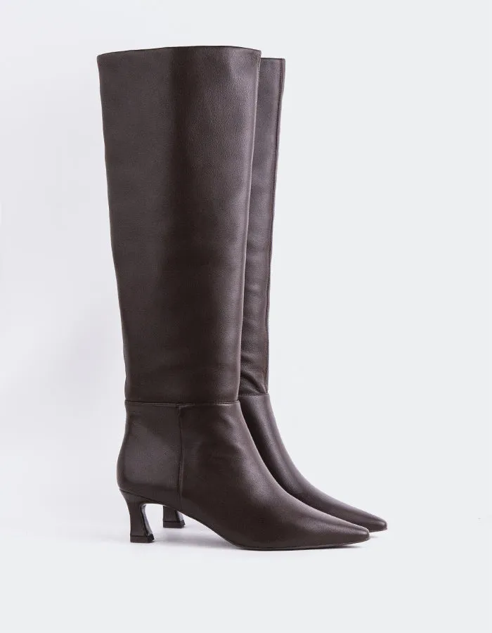 Sorene Brown Leather sold by L'Intervalle product image thumbnail 3